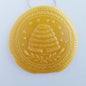 Bee Skep Hive | Beeswax Ornament