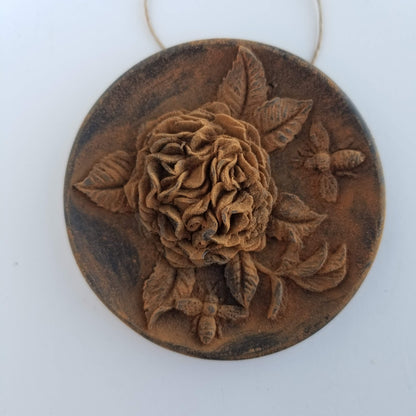 Buzzing Hydrangea | Beeswax Ornament