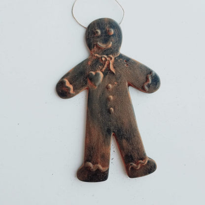 Gingerbread Man, Large | Beeswax Ornament