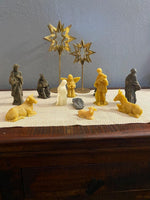 O holy Night Beeswax Nativity Set Large 11 Piece