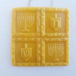 Menorahs and Dreidels - Hanukkah Ornament