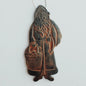 Saint Nick Antiqued Cinnamon Ornament