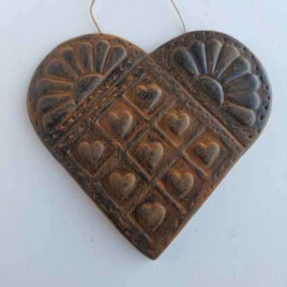 Pioneer Heart | Beeswax Ornament