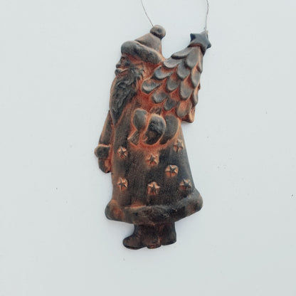 Saint Nick Brings the Tree | Beeswax Ornament