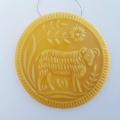 The Old Homestead Sheep | Beeswax Ornament