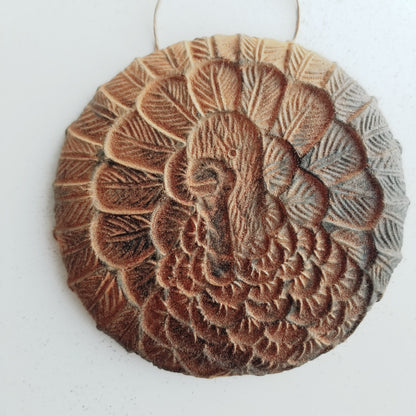 Turkey Medallion | Beeswax Ornament
