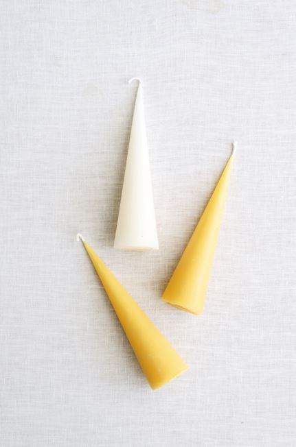 Hygge Honey Cone Beeswax Candle
