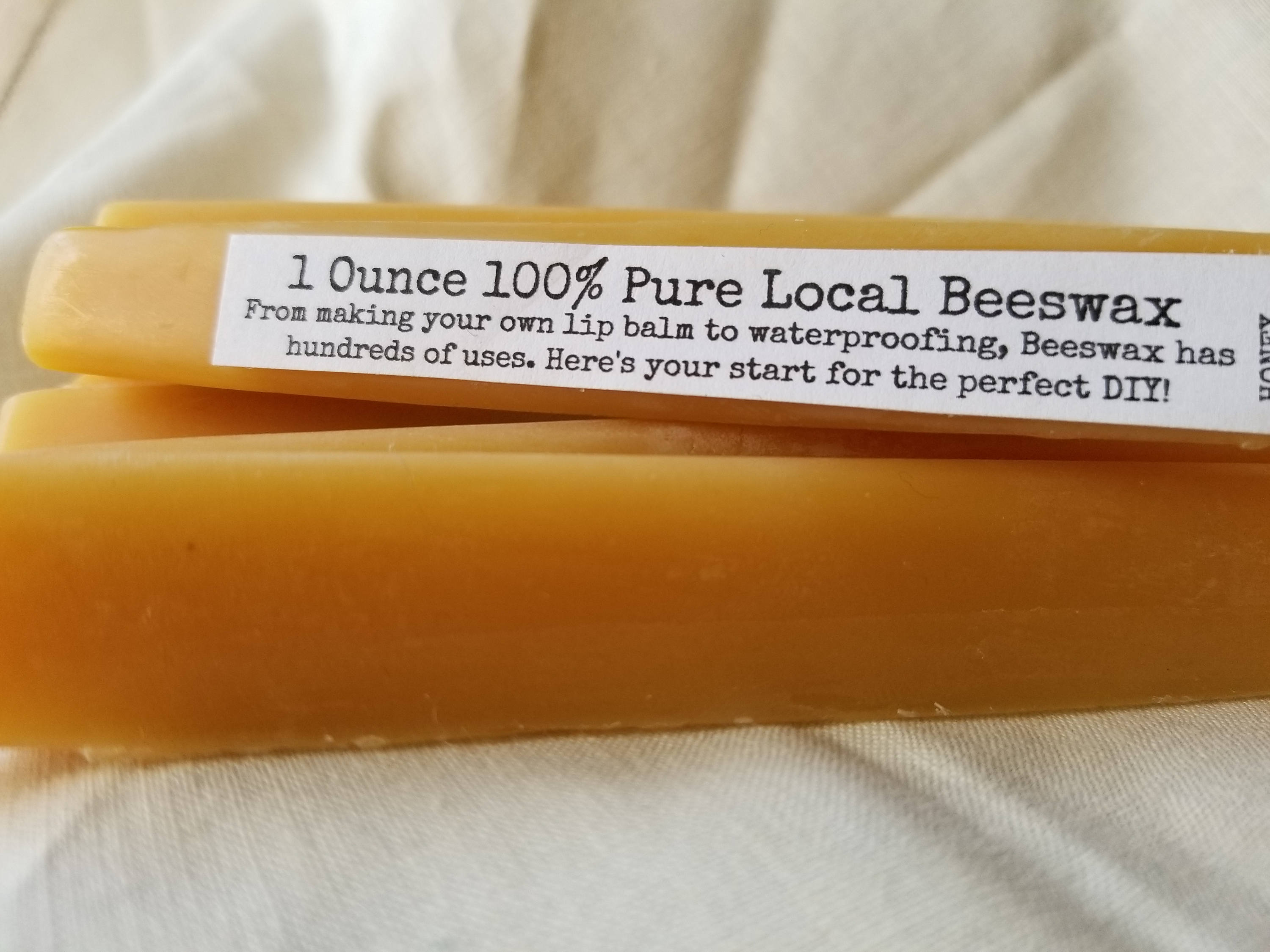 1 ounce Pure Beeswax – Farm and Hive