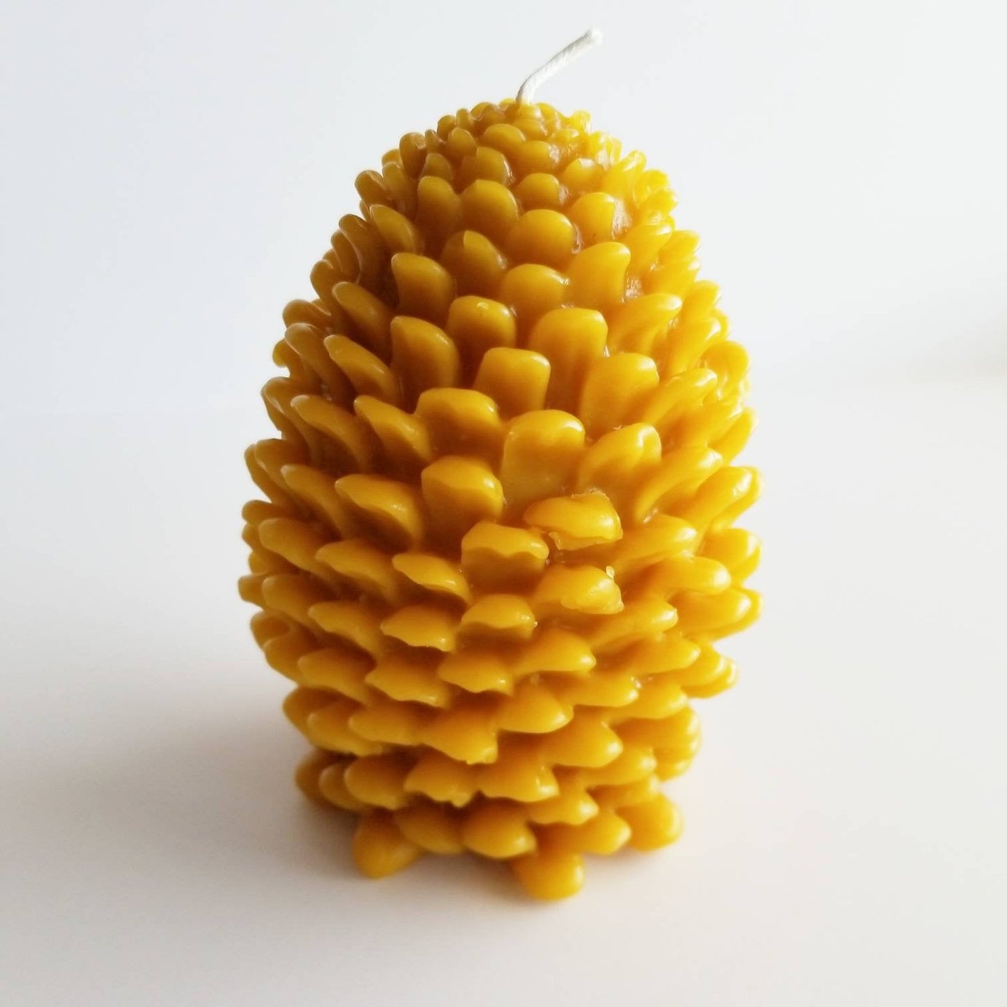 Jumbo Perfect Pinecone- Beeswax Candle