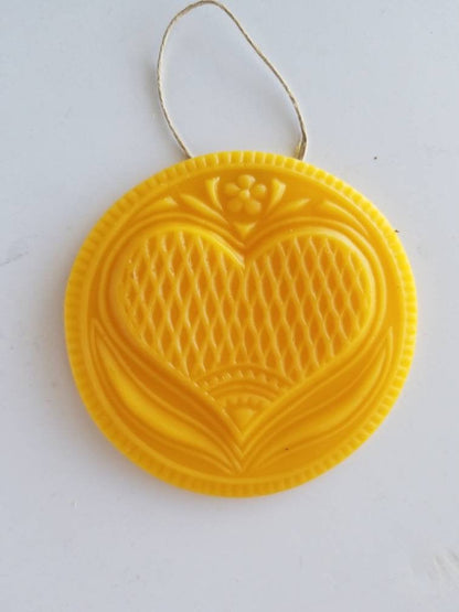 East Coast Heart | Beeswax Ornament