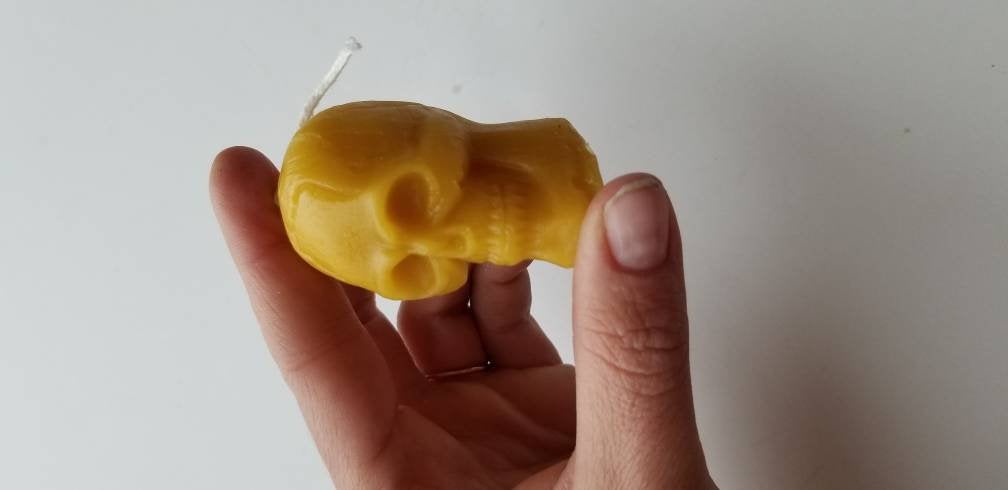 Mini Skull Candle