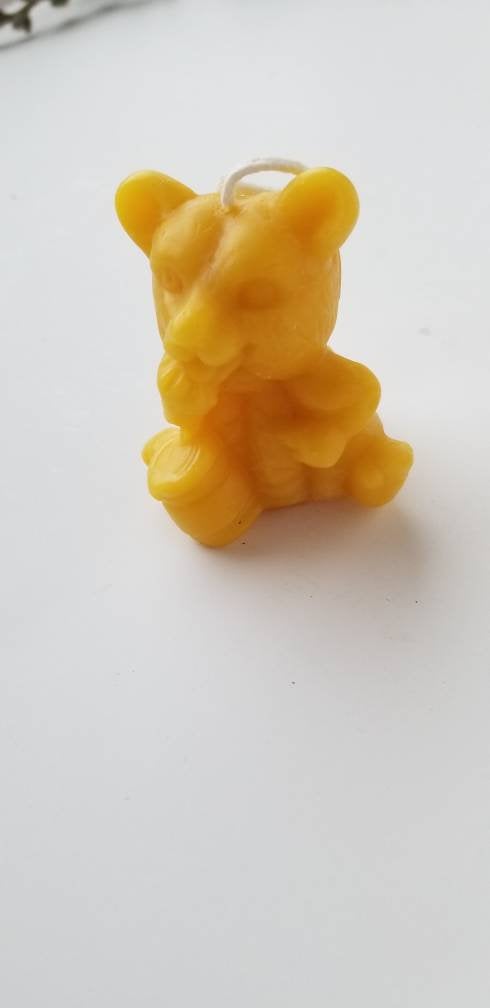 Honey Pot Baby Bear Candle