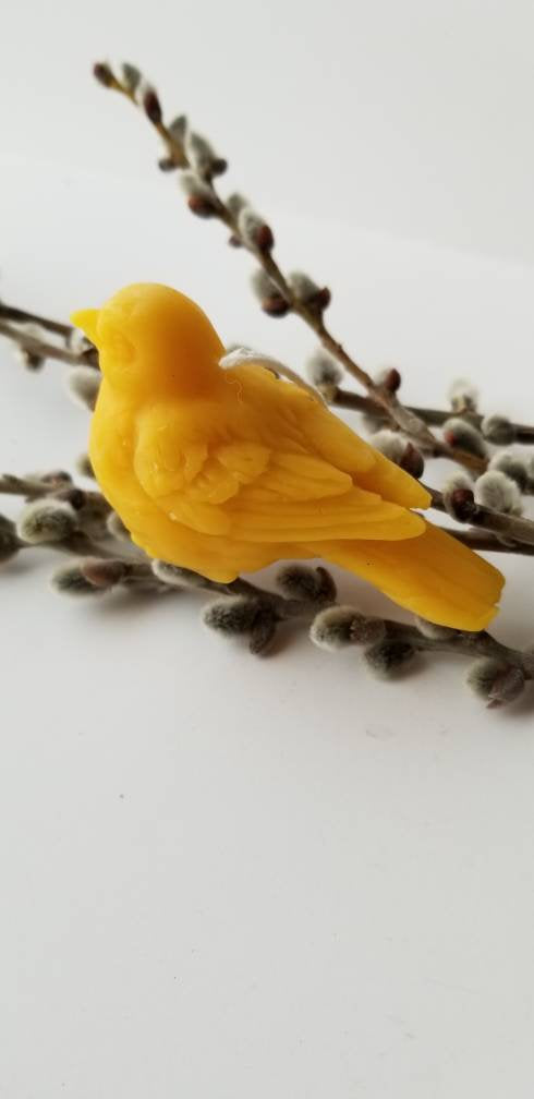 Love Bird Beeswax Candle